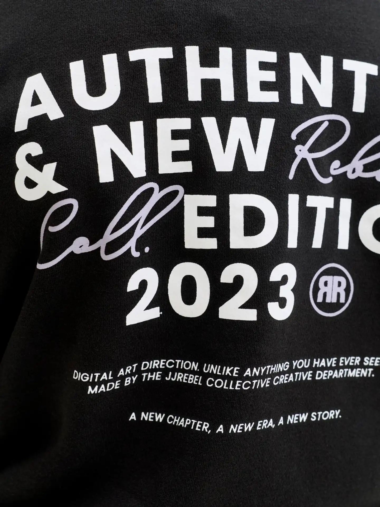 JJ REBEL JUNIOR lasten collegepusero - BLACK - 7