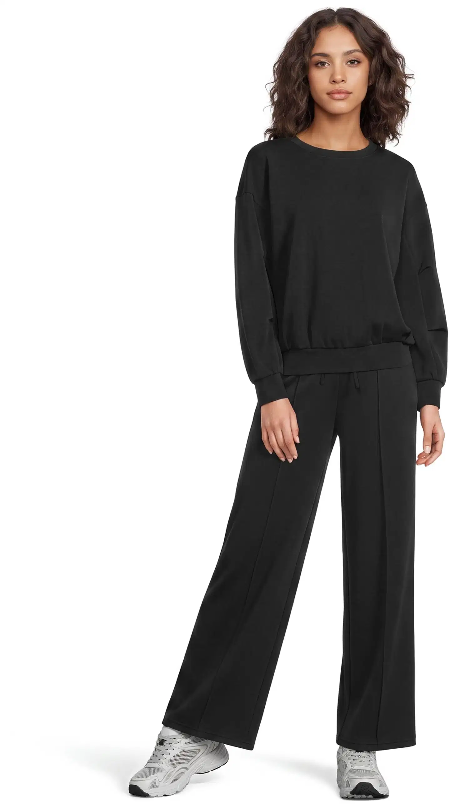 WKLY. naisten collegepusero scuba 213W312658 - black - 4