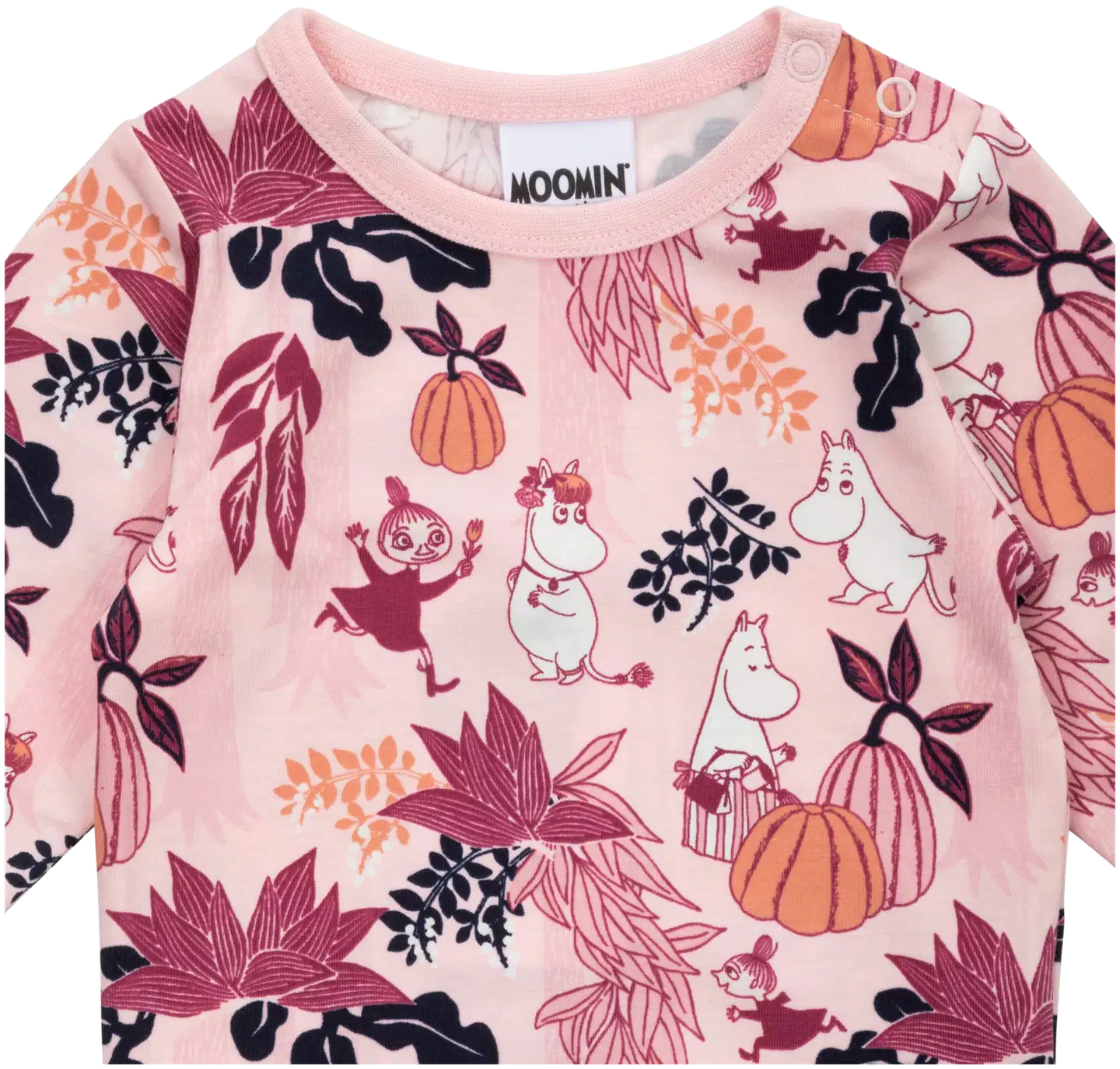 Muumi vauvojen body Kurpitsa 592407 - roosa - 2