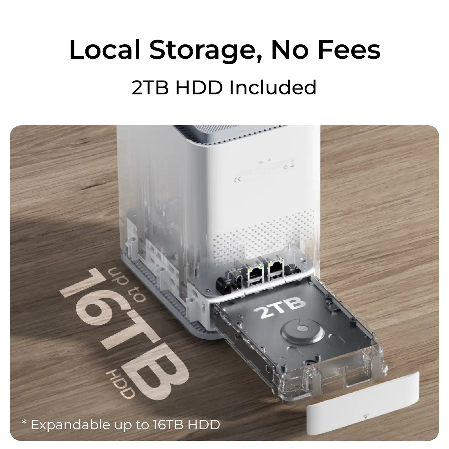 Reolink Home Hub Pro Unified Management & Storage Platform Valkoinen - 5