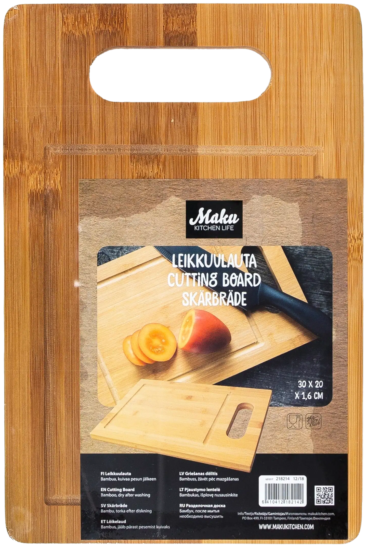 Maku leikkuulauta bambu - 2