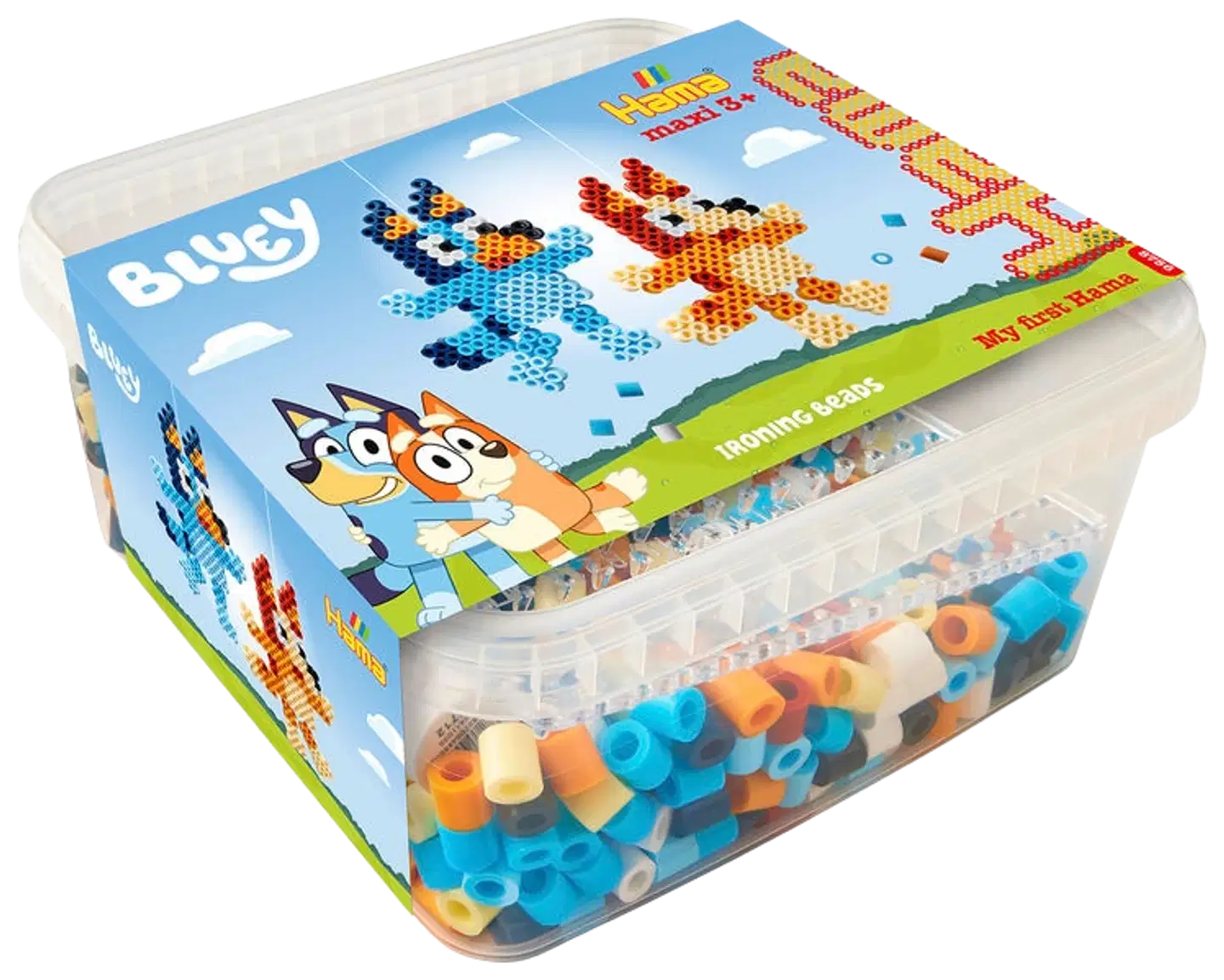 Hama askartelusetti Bluey Maxi 900 - 1