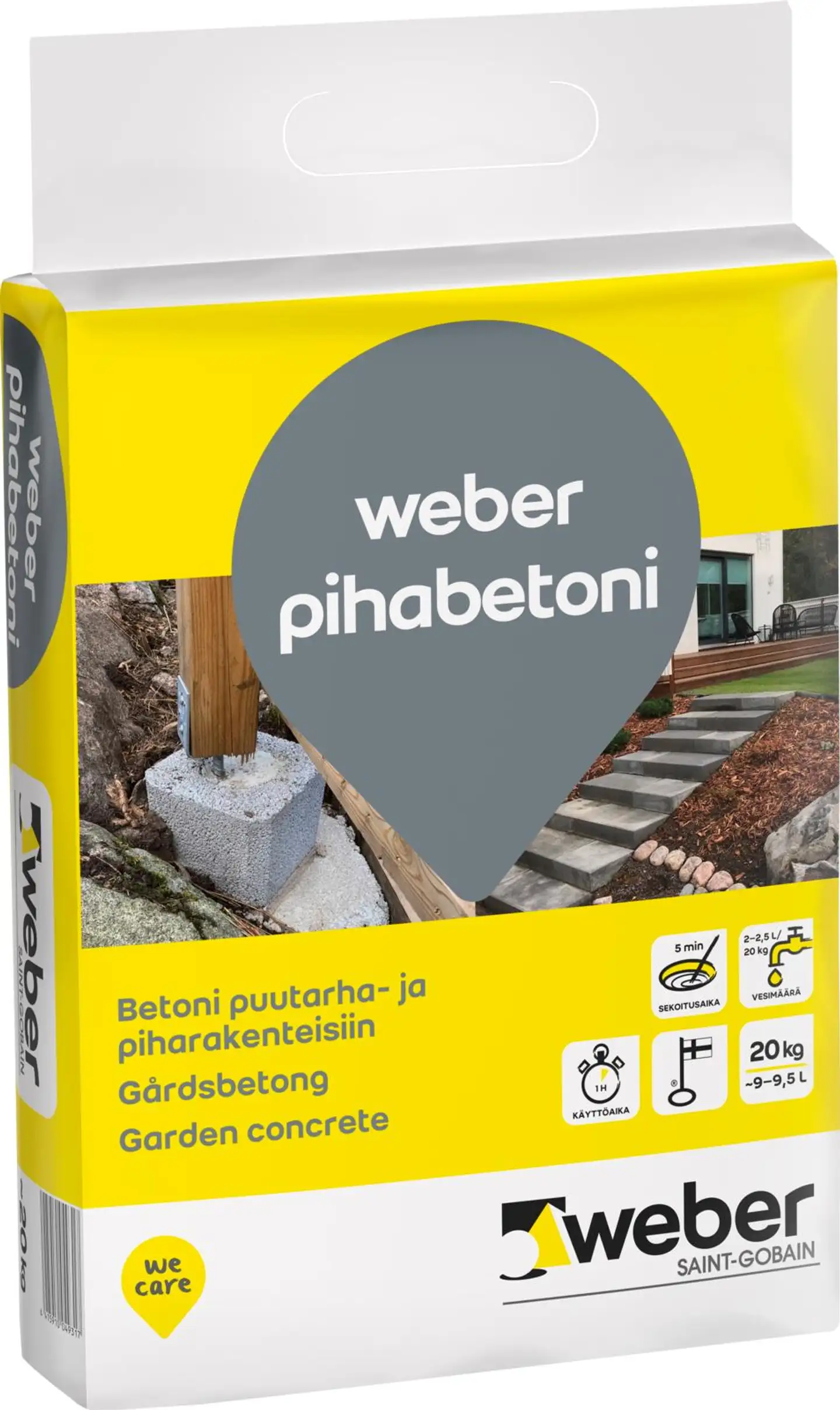 Pihabetoni 20 kg Weber