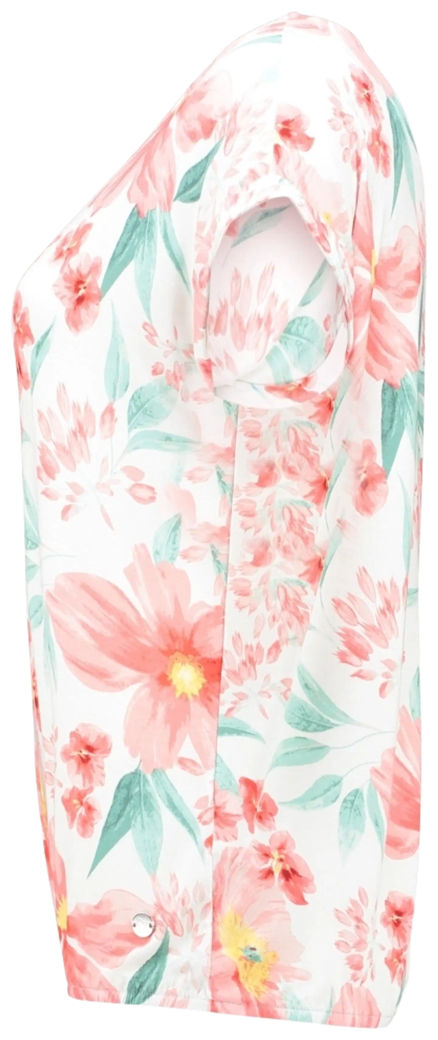 Zabaione naisten tikoopaita Ro44sa - D2701 flowers - 2