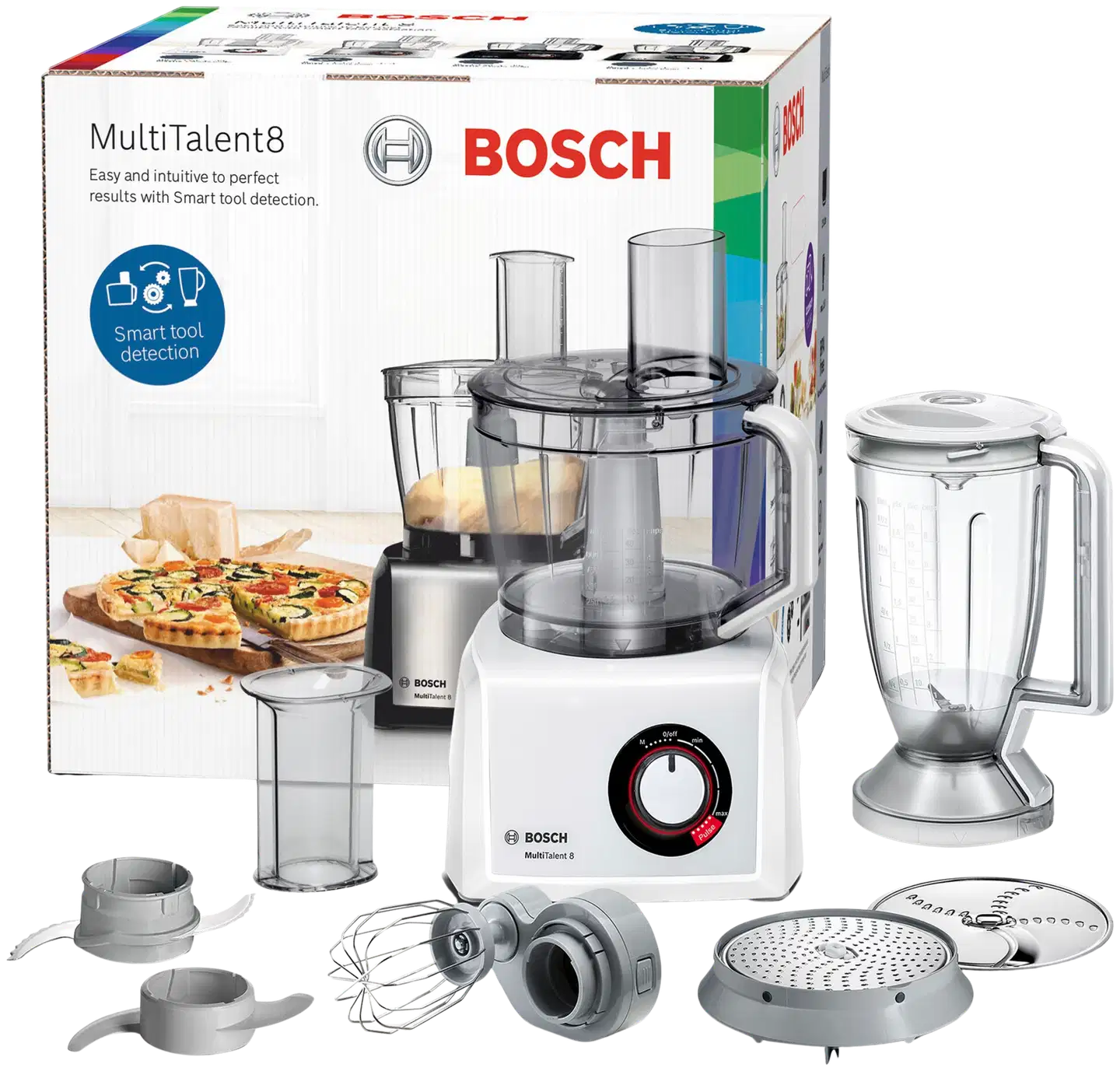 Bosch  monitoimikone Styline MC812W501 valkoinen/harmaa - 3