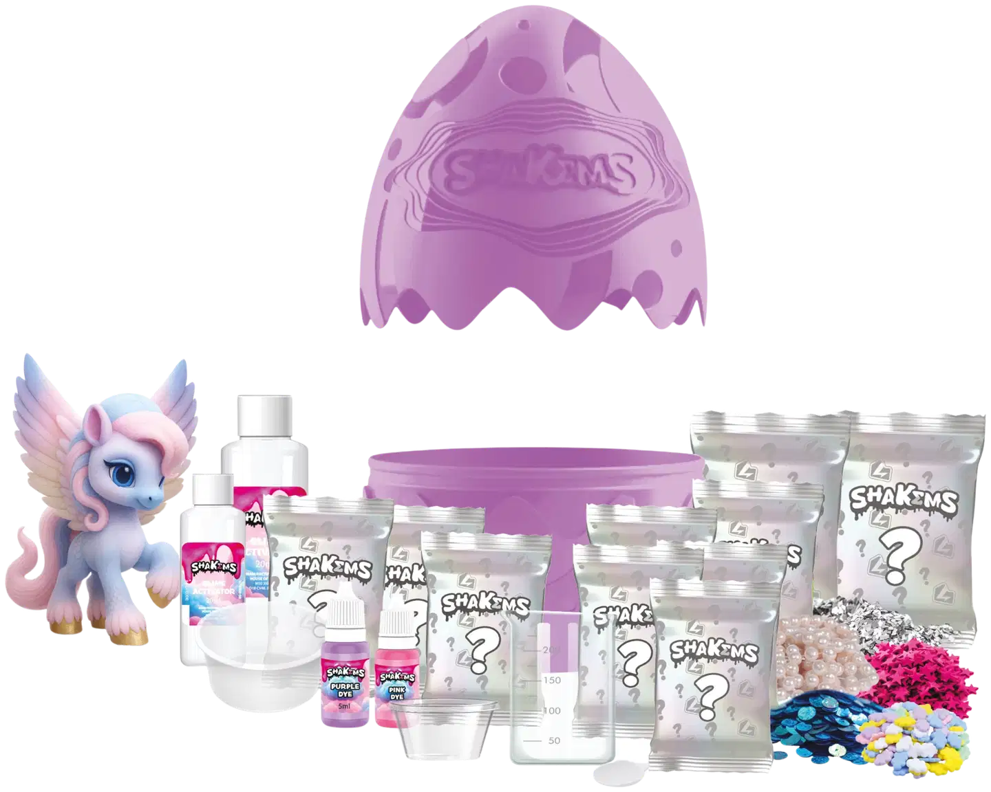 Shakems Pixie Pops yllätysmuna ja lima 30 cm - 3