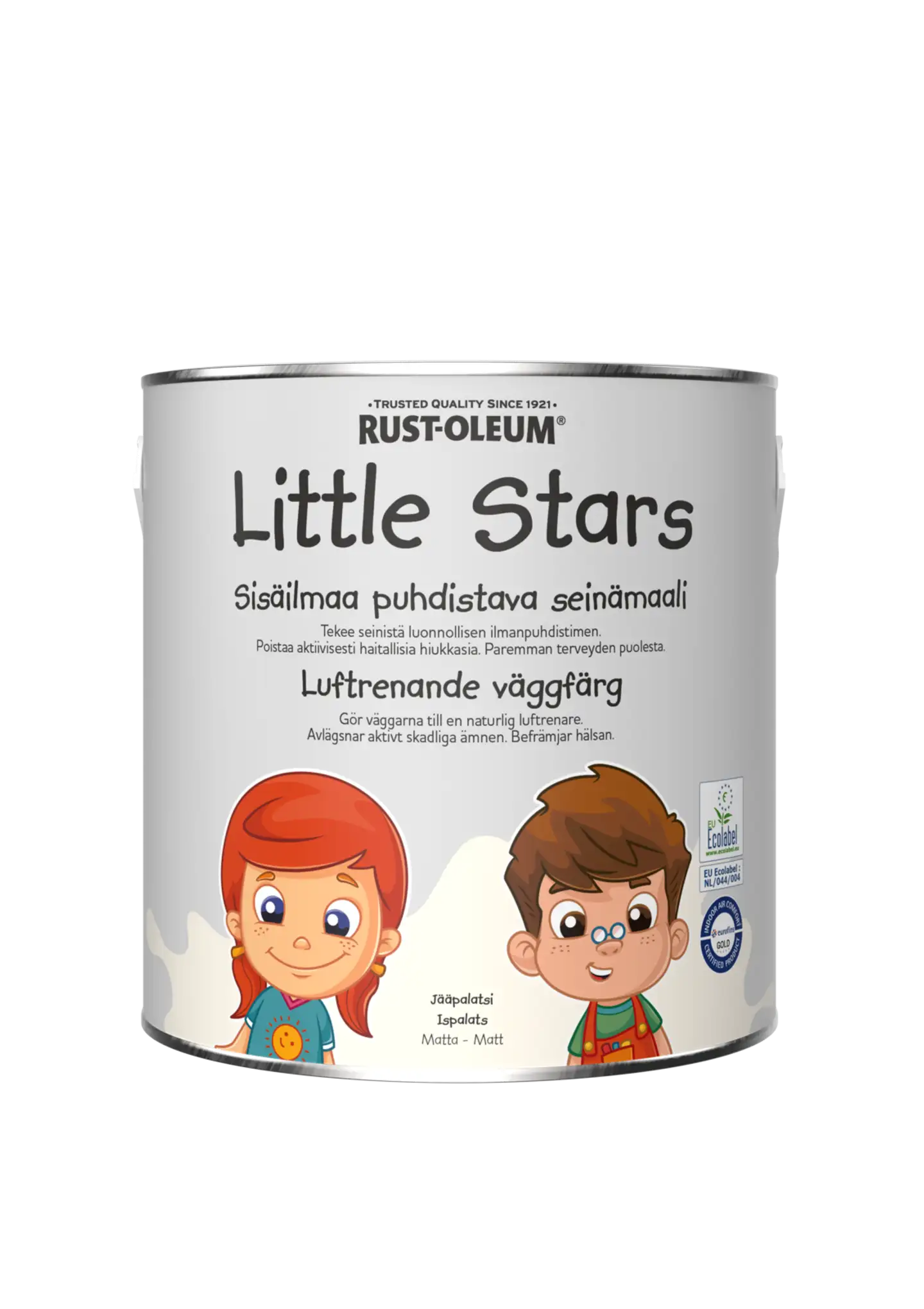 Rust-Oleum Little Stars Sisäilmaa puhdistava Seinämaali 2,5L Jääpalatsi