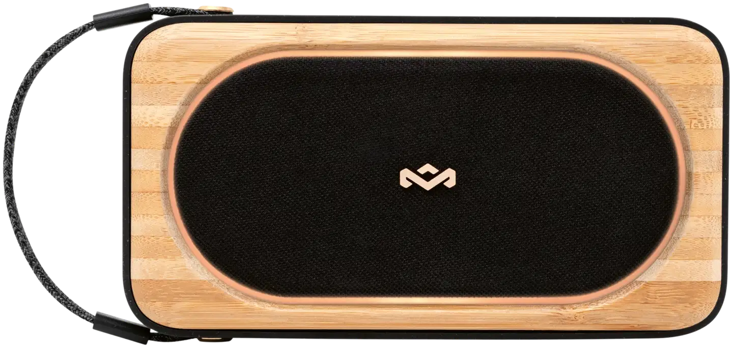 House of Marley Bluetooth kaiutin Roots Solar, musta/puu - 2