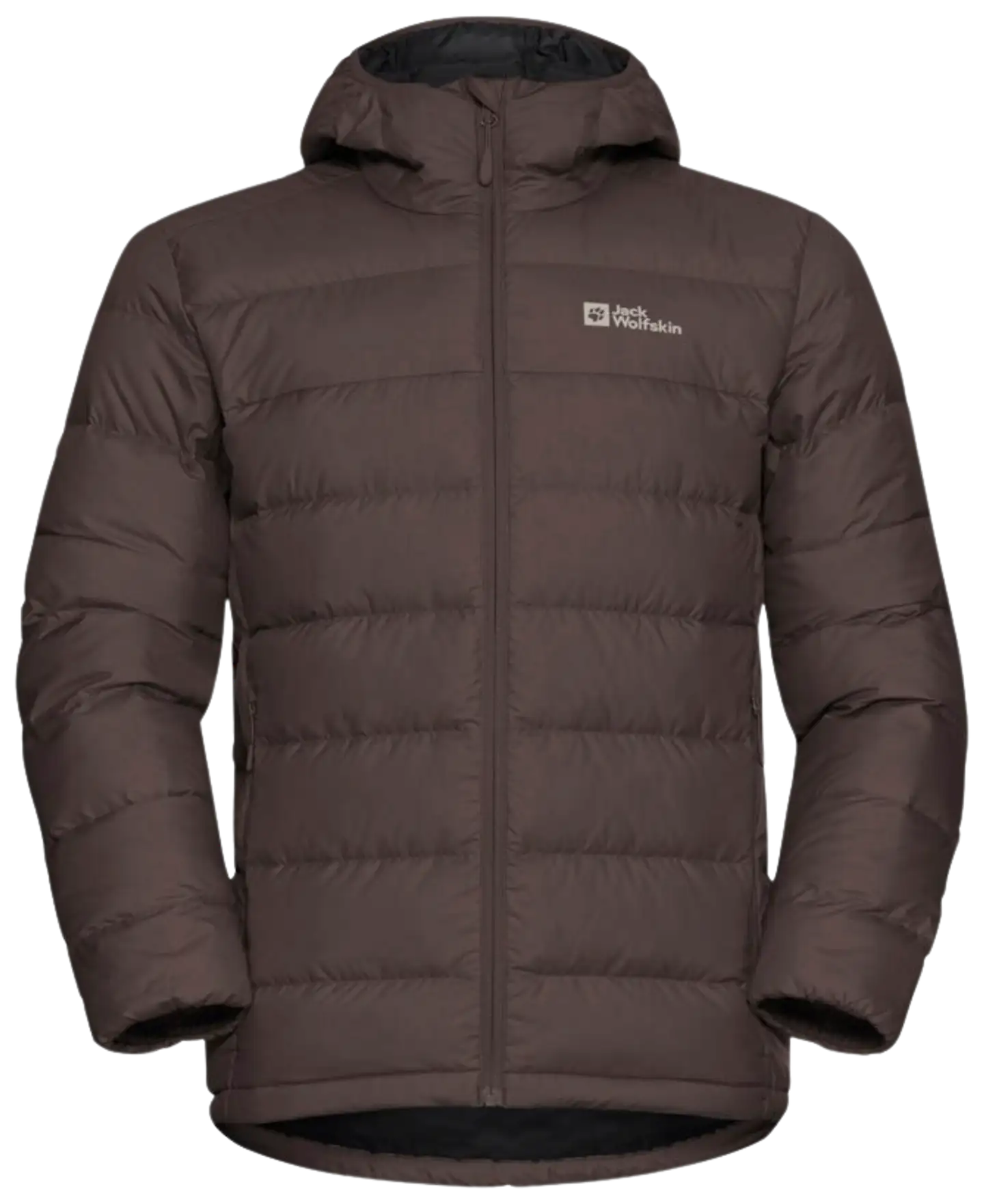 Jack Wolfskin miesten untuvatakki Ather Down Hoody - Peat - 1