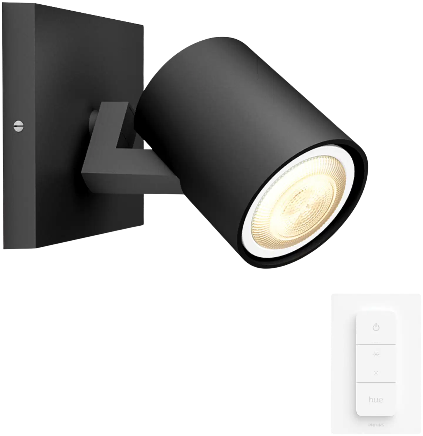 Philips Hue Runner -kohdevalaisin 4.2W 2200-6500K 400LM musta - 1