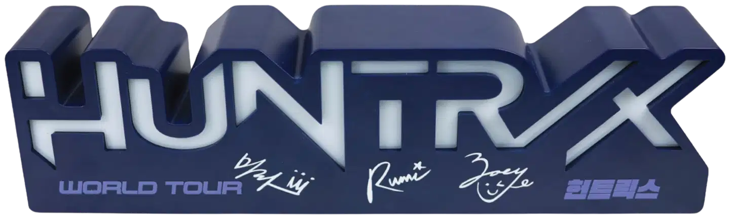 KPop Demon Hunters Huntrx Logo koristevalo - 3
