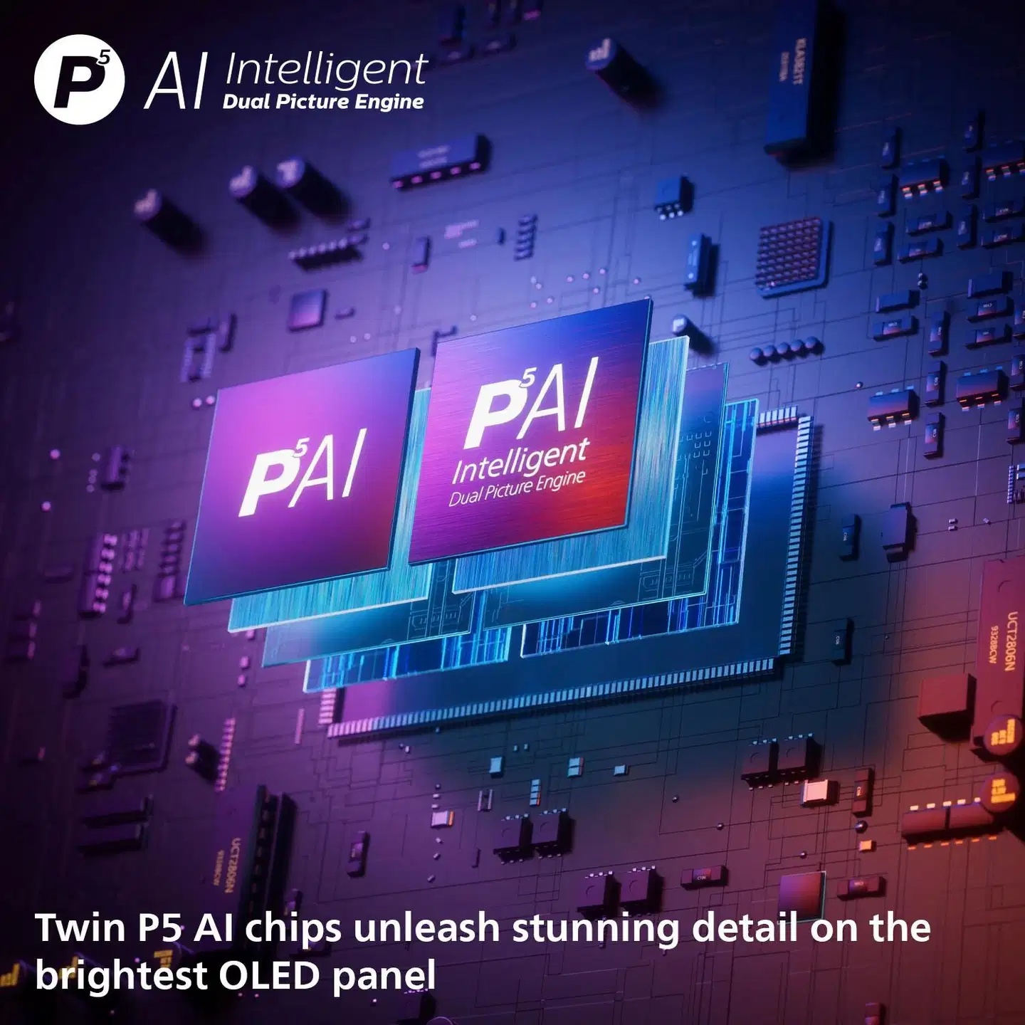 Philips 65" OLED950 4K OLED+ Ambilight Google TV - 6