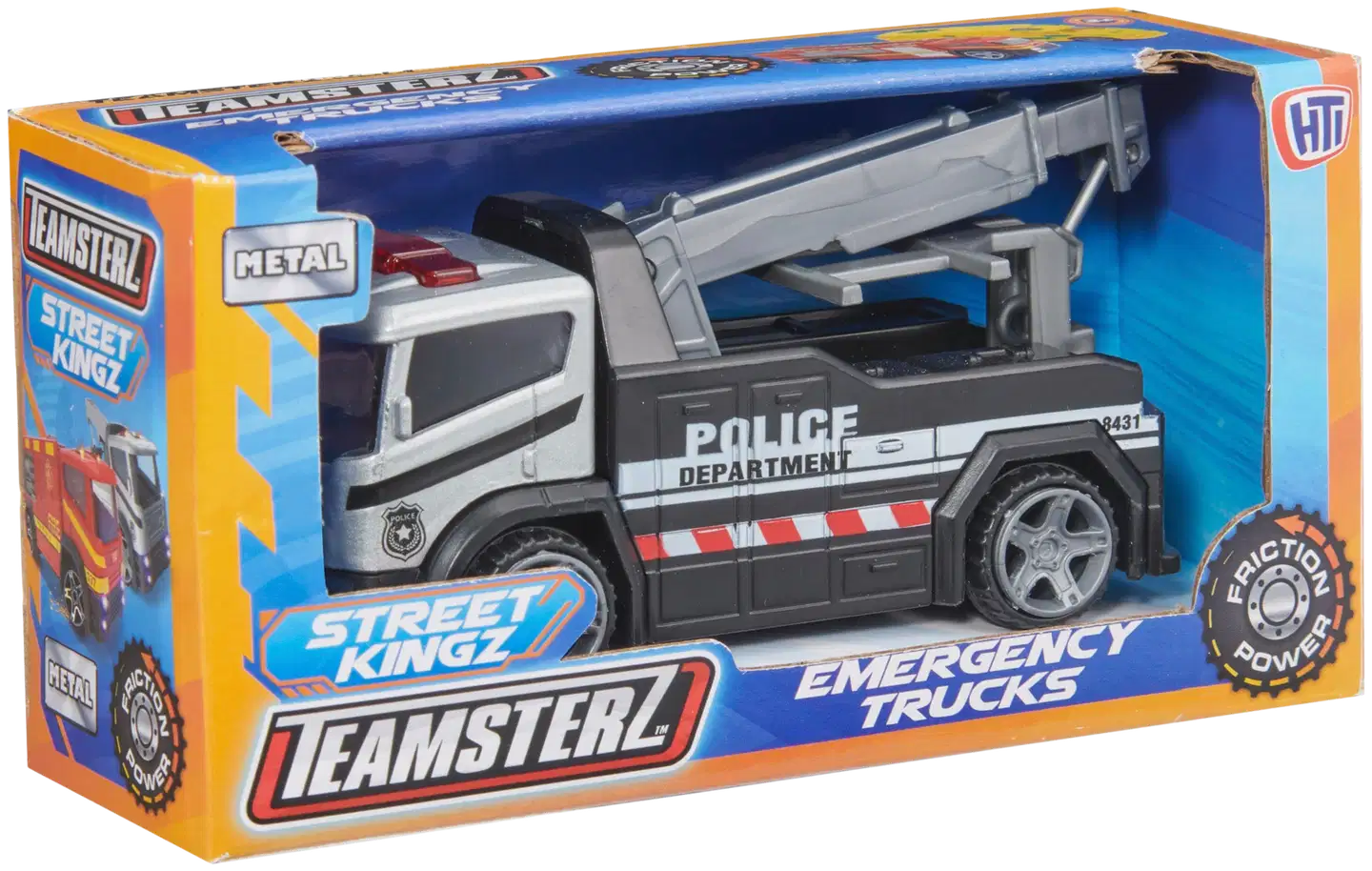 Teamsterz Sreet Kingz Emergency Trucks Friction -ajoneuvo - 3