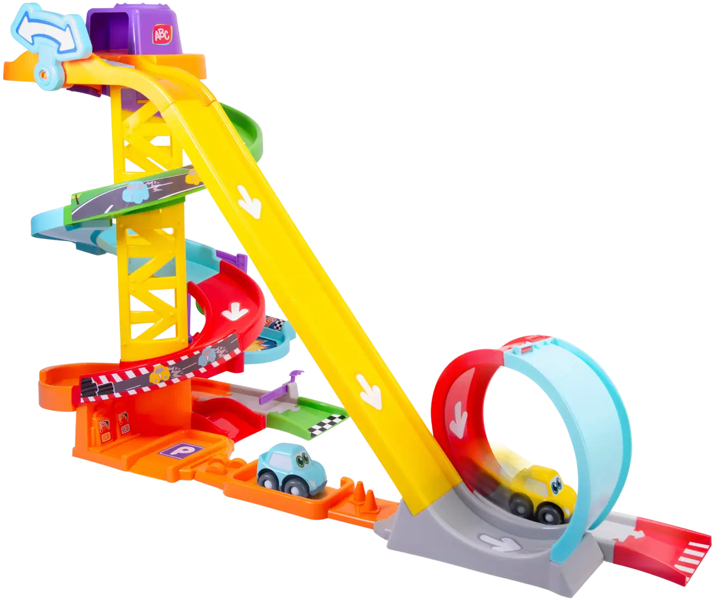 Dickie Toys - ABC Race N Loop rata, 2 autoa ja 2 kuulaa - 3