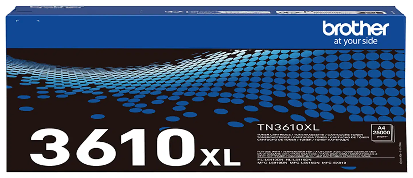 Brother laservärikasetti TN3610XL musta - 4