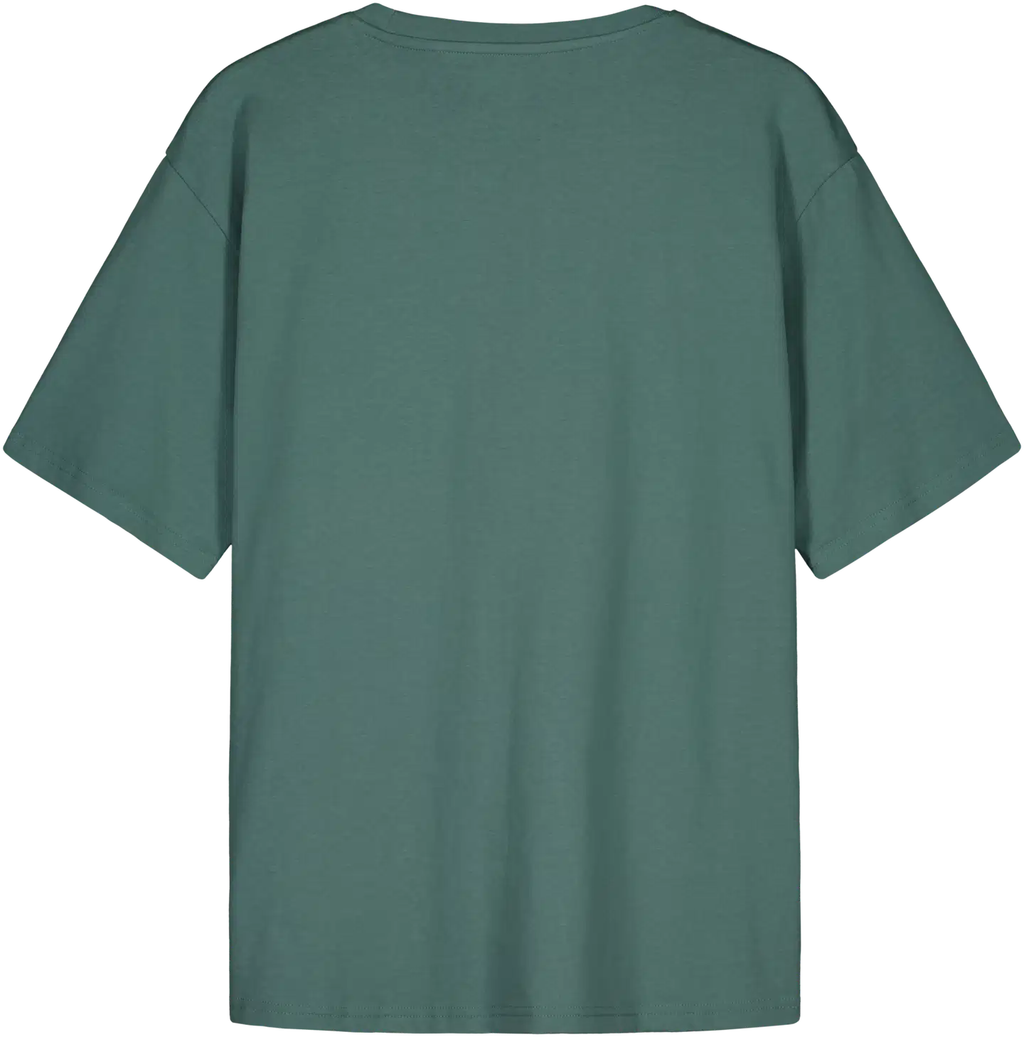 WKLY. miesten t-paita basic oversize 195W042603 - Green - 2
