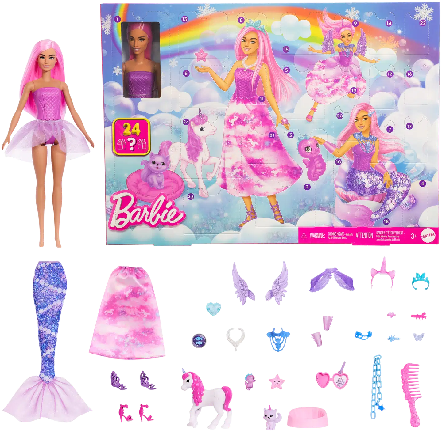Barbie fantasy -joulukalenteri - 1