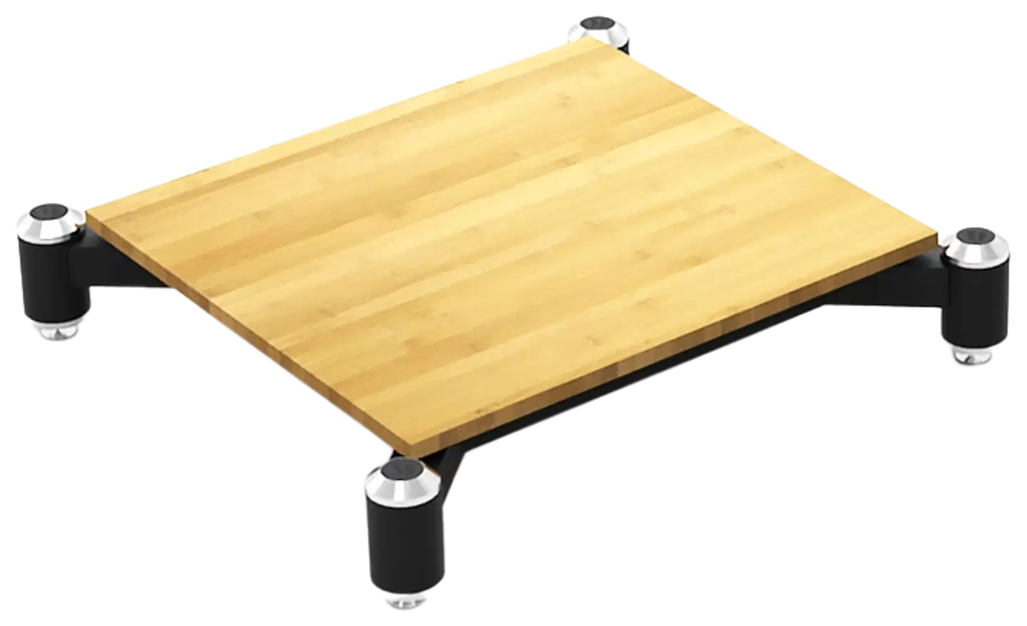 Norstone Spider Base 120 alustataso musta/bambu - 1