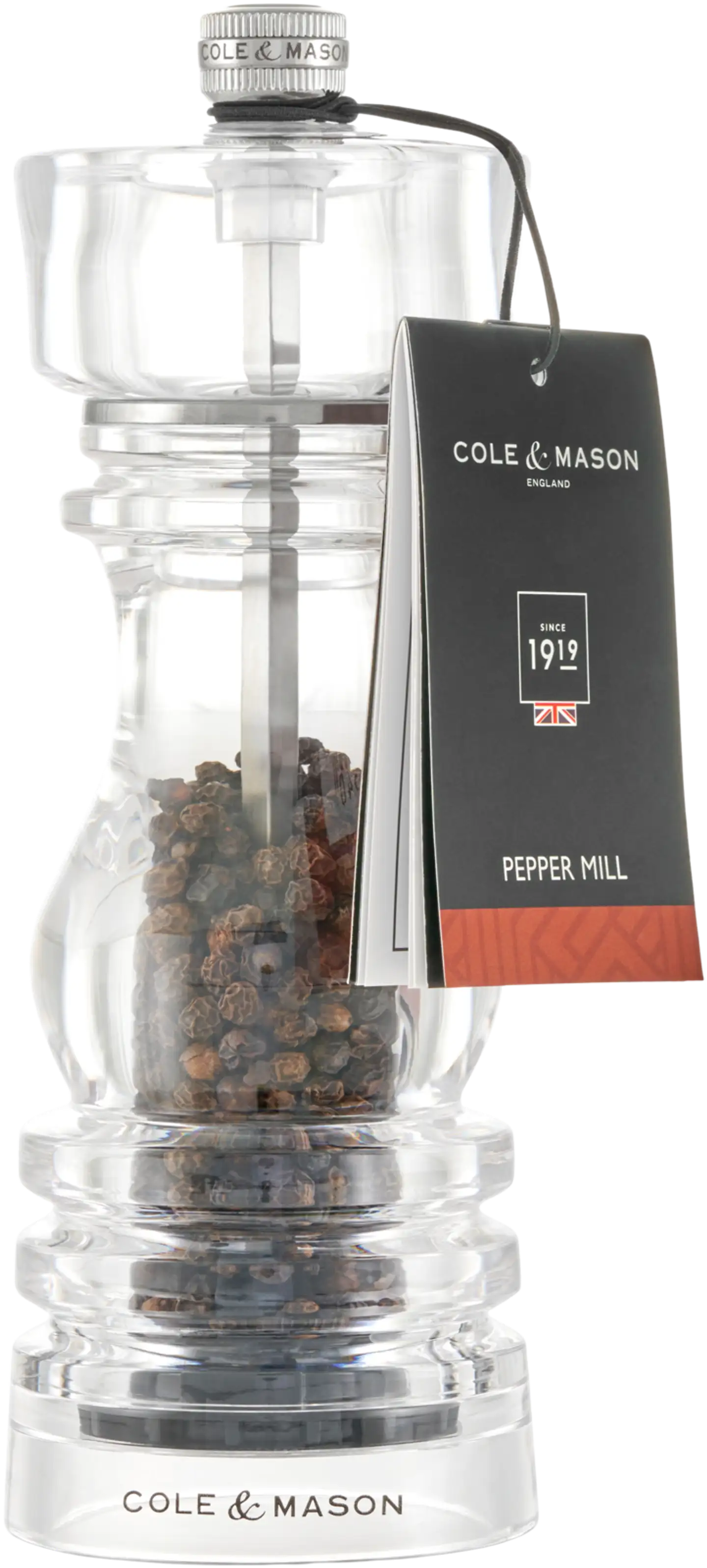 Cole & Mason pippurimylly London akryyli 18 cm - 6