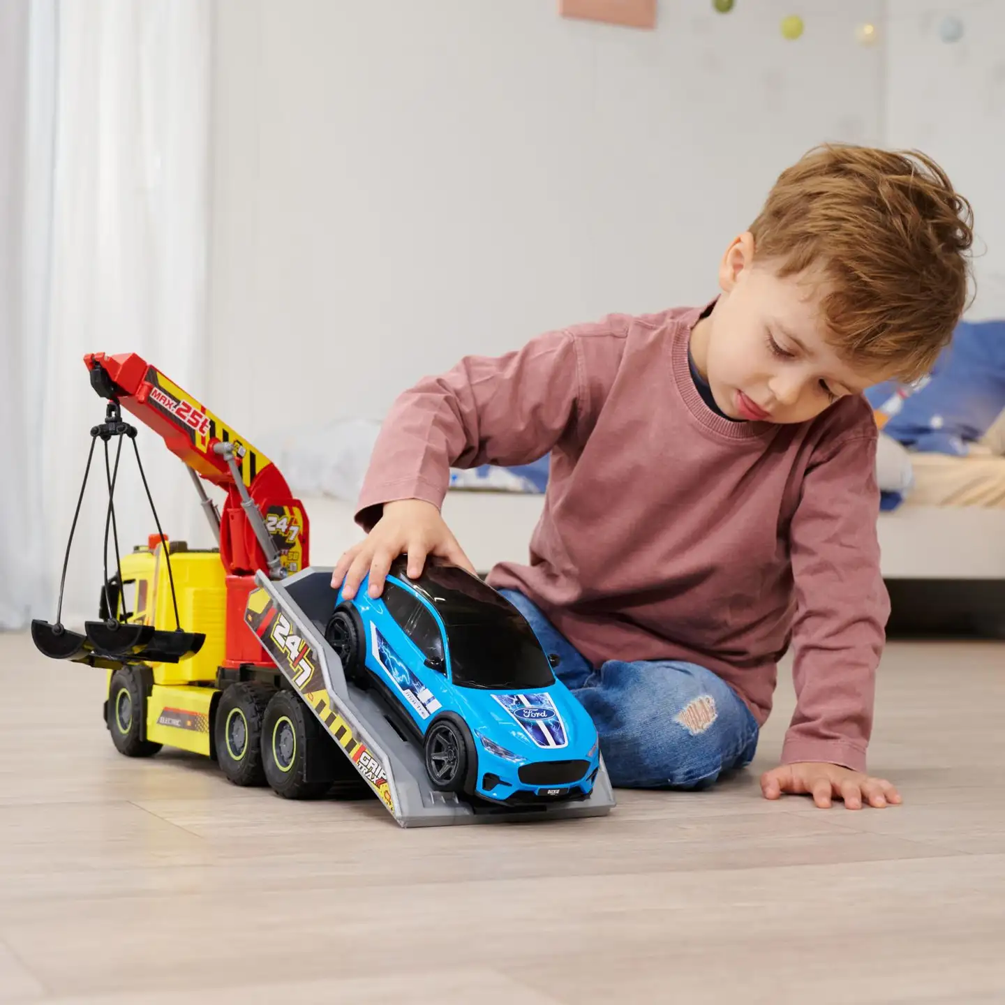 Dickie Toys Volvo FMX hinausauto, 54 cm, valo- ja äänitoiminnoin - 16