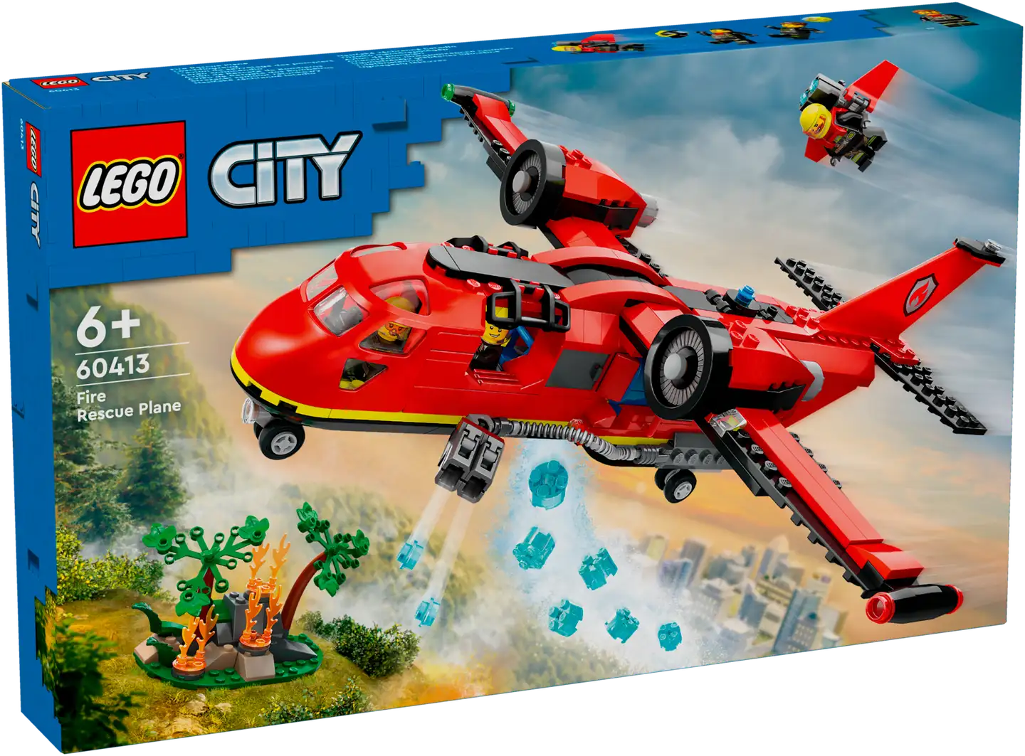 LEGO City Fire 60413 Palokunnan pelastuslentokone - 1