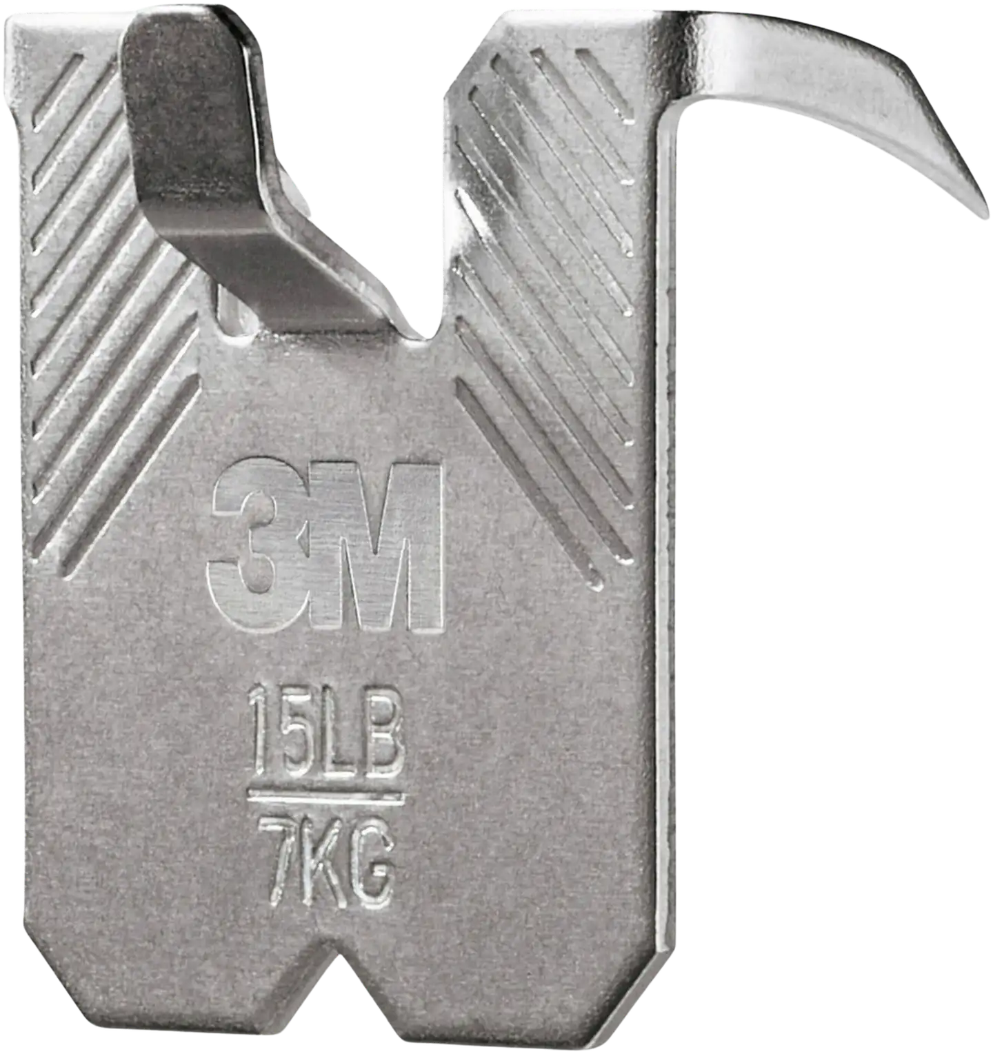 3M CLAW™-taulukoukku kipsilevylle, 7 kg 3PH7-2UKN, 2 ripustuskoukkua - 5