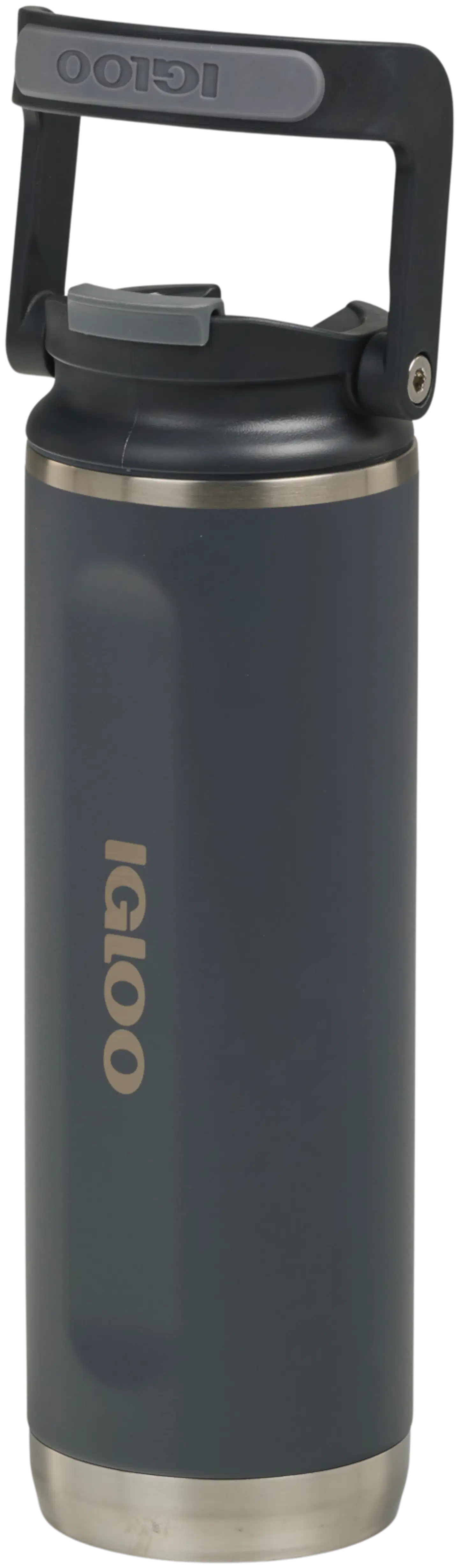 Igloo Flip'n'Sip 591 ml -termospullo tummanharmaa - 2