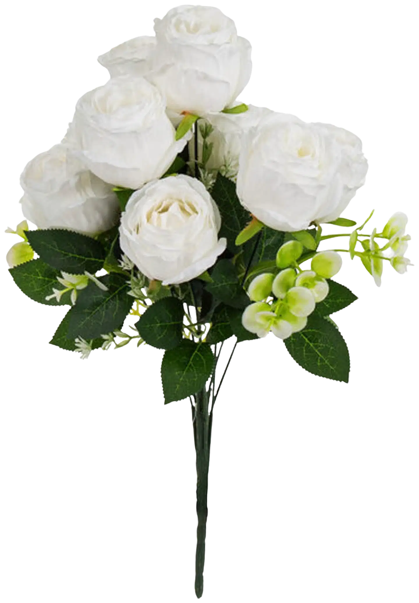 AmandaB Ruusukimppu valkoinen 43cm