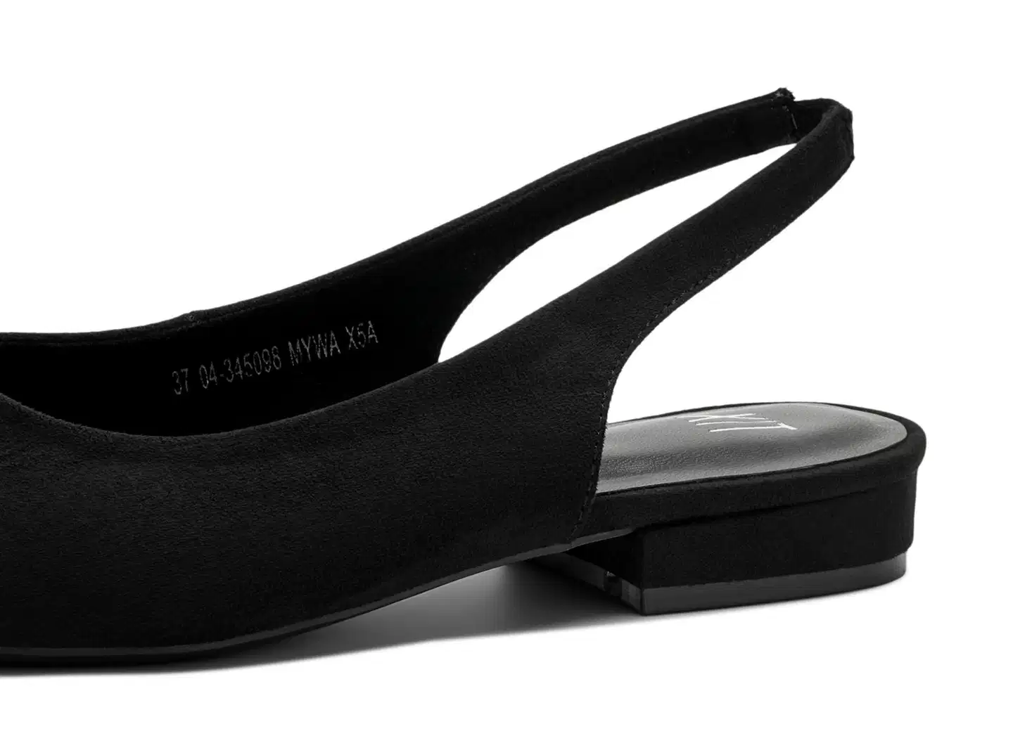 WKLY. naisten slingback-ballerinat Valley W345098 - BLACK - 6