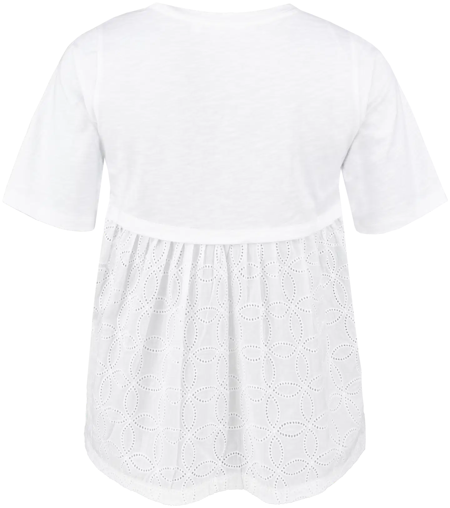 House naisten trikootunika pitsisomisteella 213HP16615, D-mitoitus - WHITE - 2