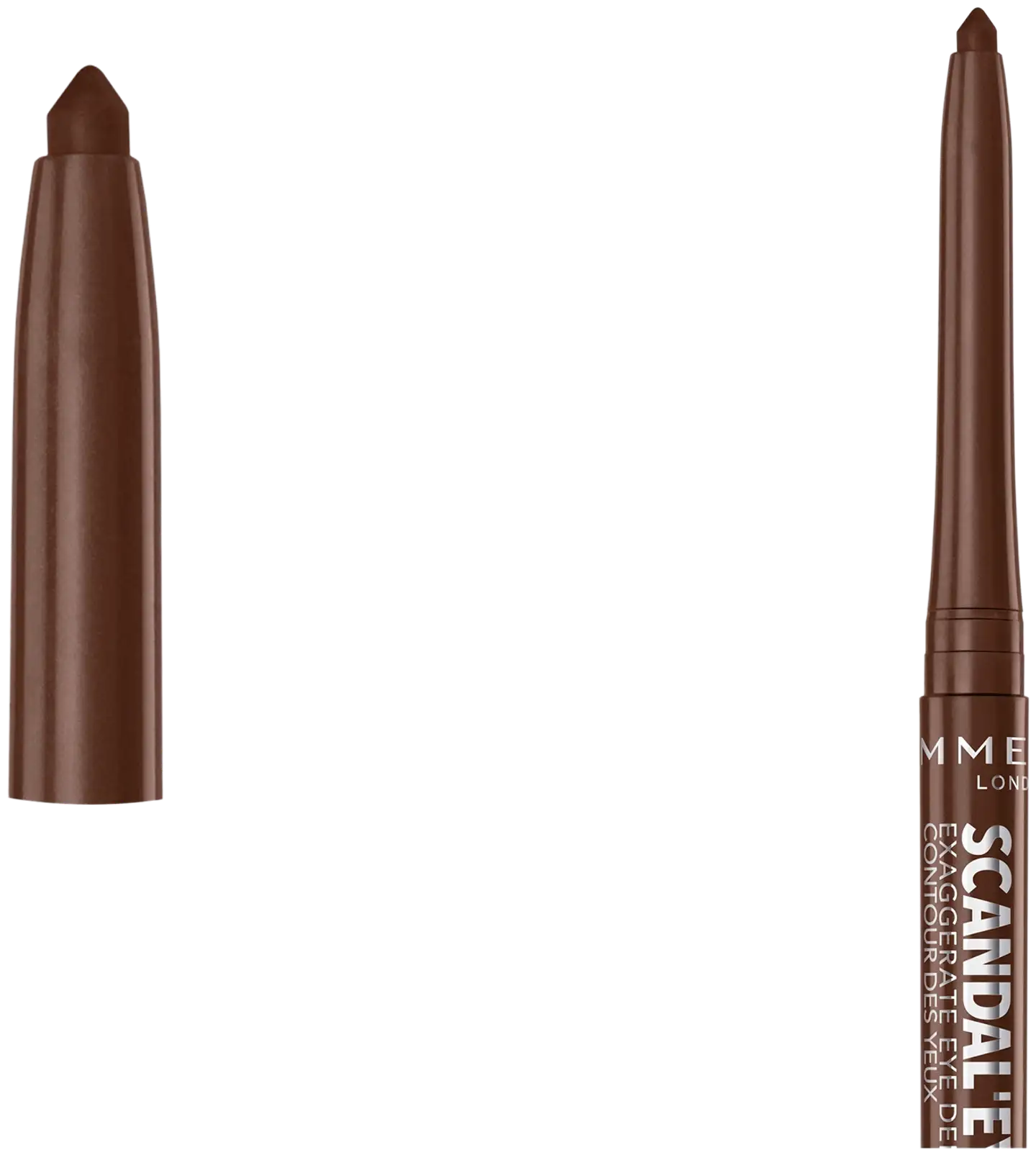 Rimmel Scandal'eyes Eye Definer 0,35 g, 002 Chocolate Brown silmänrajauskynä - 4