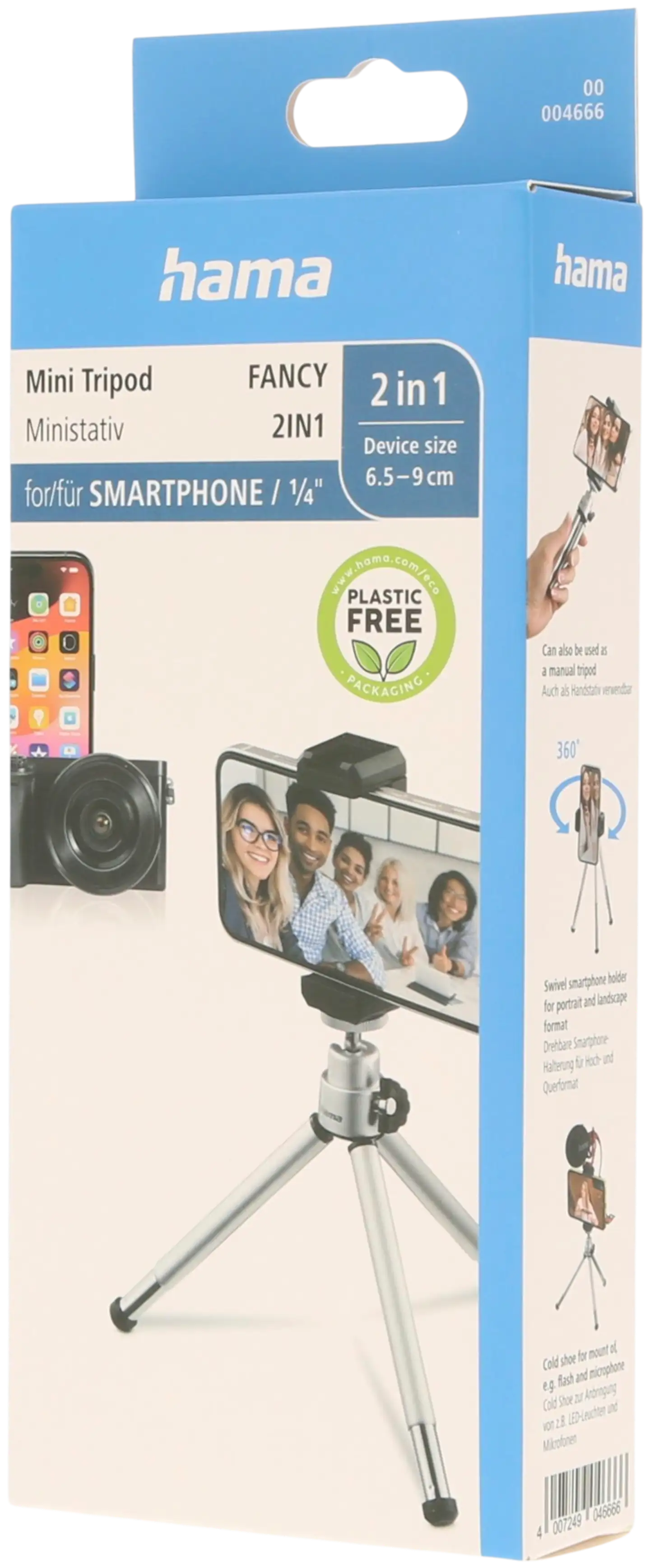 Hama kuvausjalusta Fancy 2in1 Mini mobiilaitteille ja kameroille - 4
