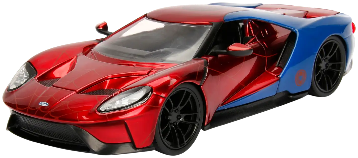 Jada Marvel Spider-Man ja 2017 Ford GT, 20 cm, 1:24, die-cast - 4