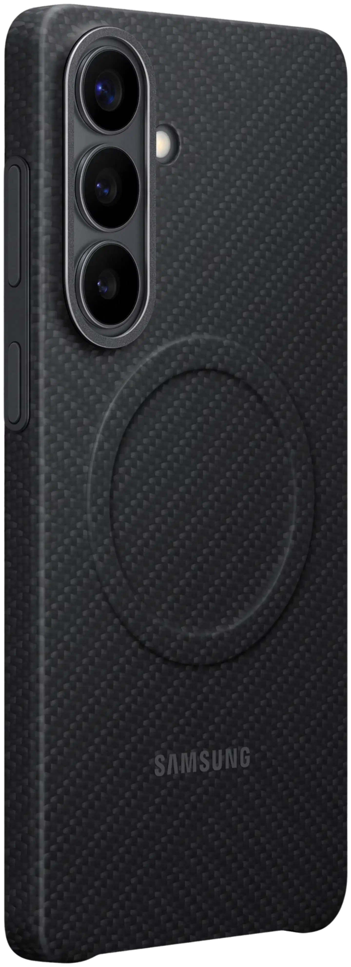 Samsung suojakotelo Galaxy S26+ Carbon Magnet -Qi2 musta - 2