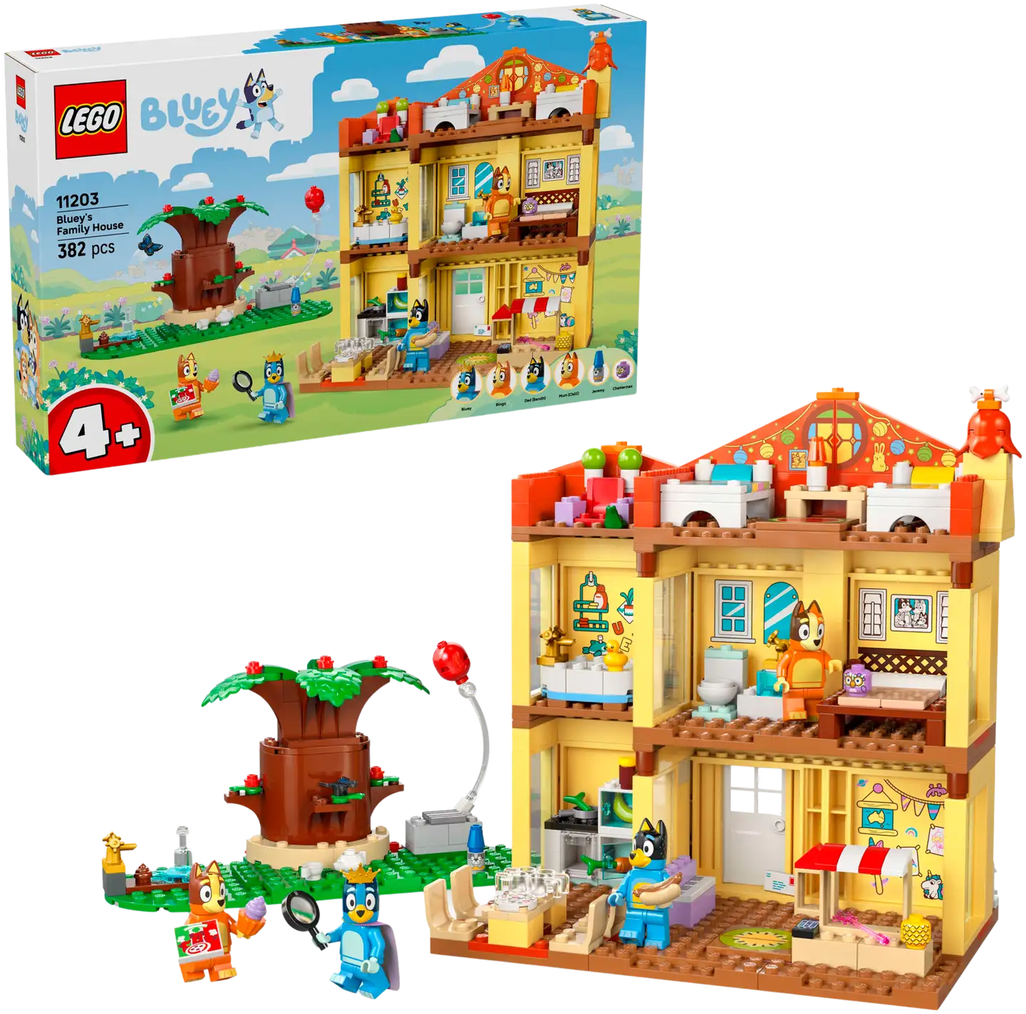 LEGO Bluey 11203 Blueyn perheen talo - 1
