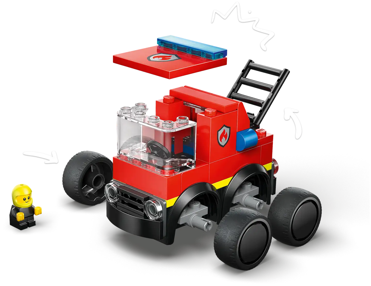 LEGO® City Brick Rides 60482 Menopelit – Paloauto - 3