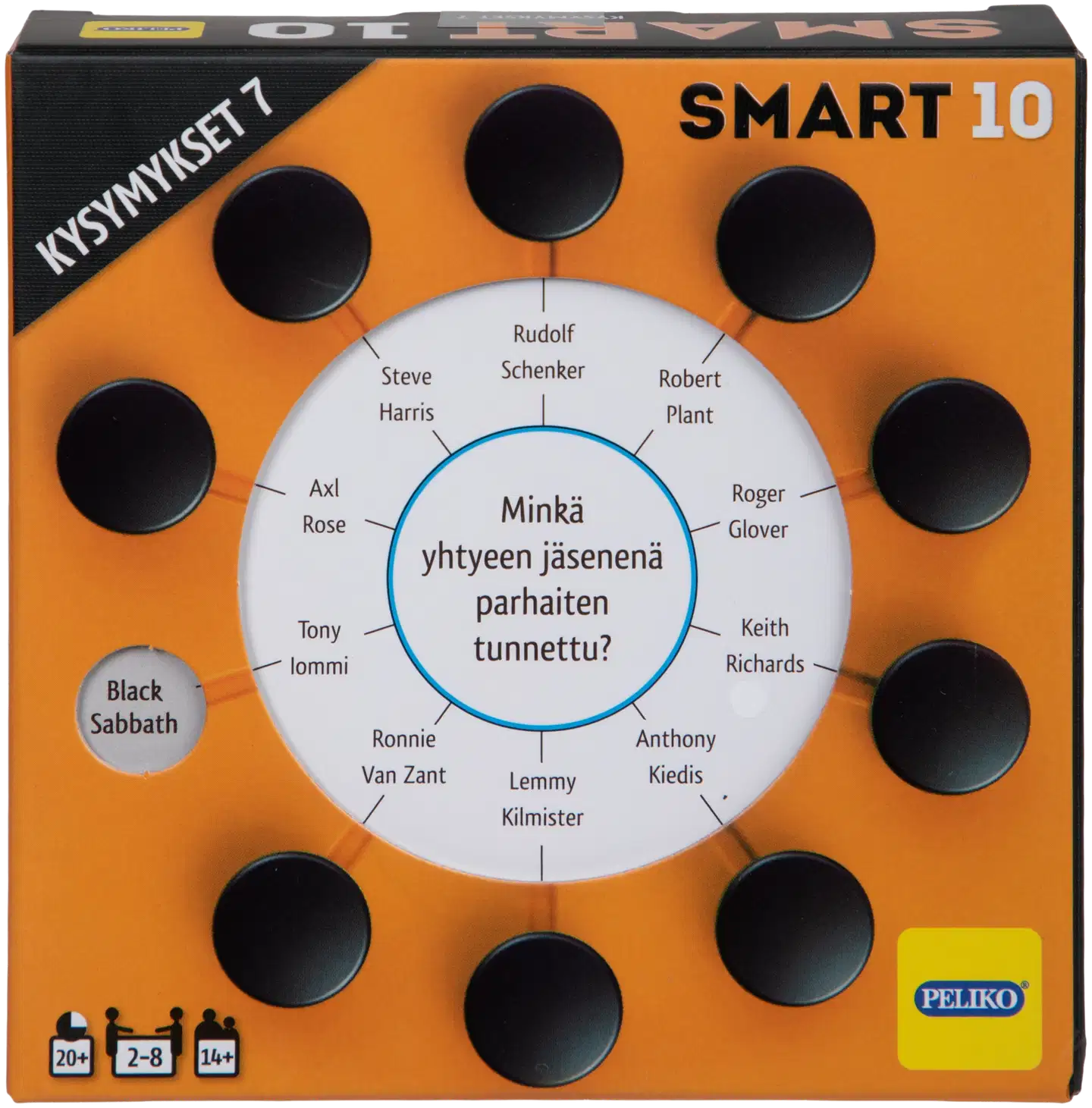 Peliko tietopeli Smart10 kysymykset 7 - 2