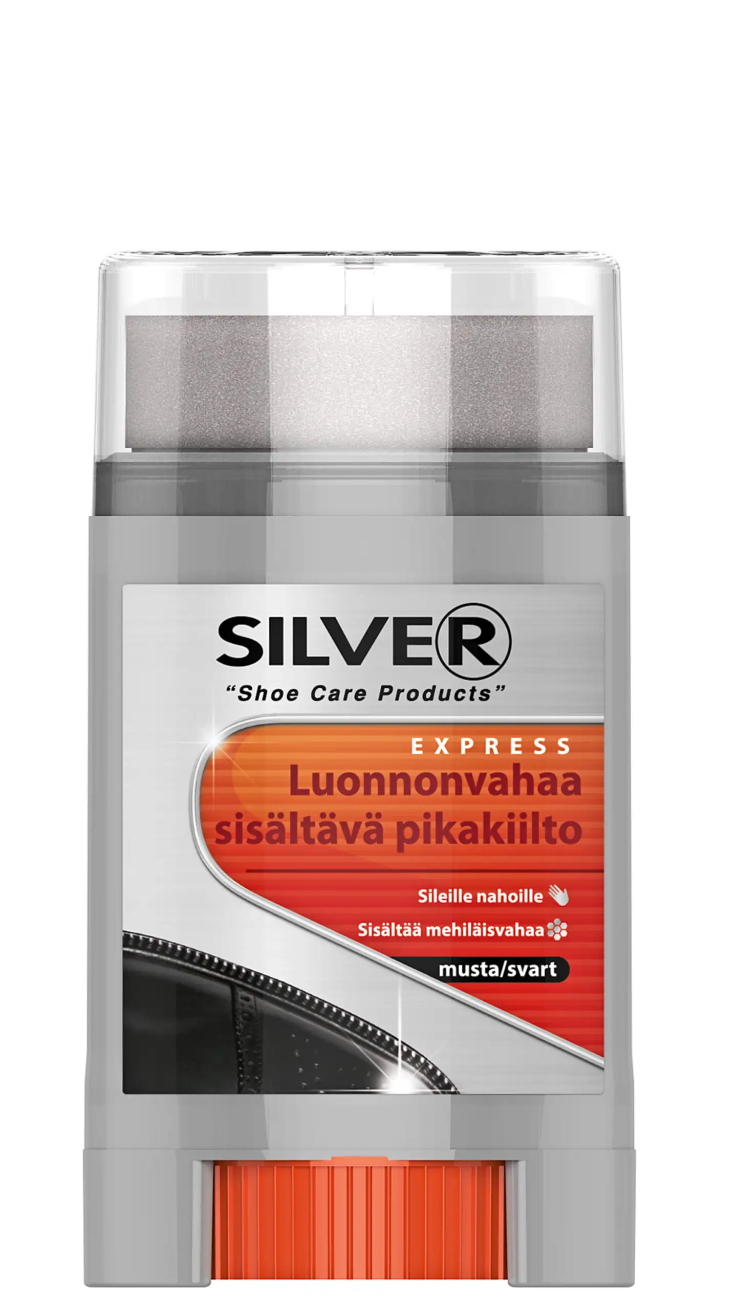 Silver 50ml Twist & Shine pikakiilloke kengille musta