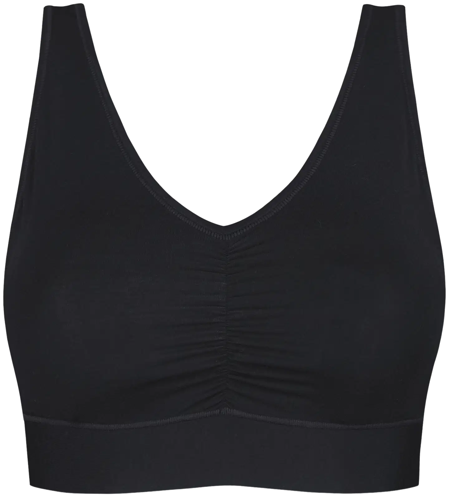 Pierre Robert naisten rintaliivitoppi Tencel Modal - Black - 1