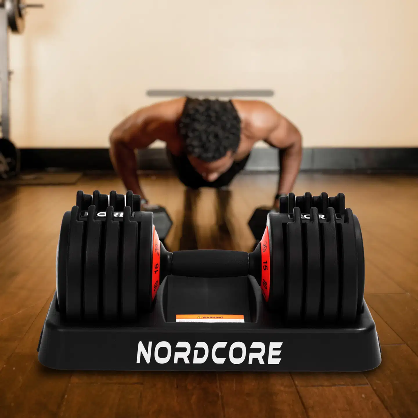 Nordcore 2x säädettävä käsipaino core, 50kg - 10