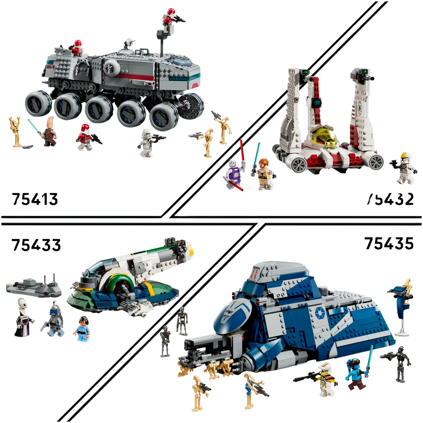 LEGO® Star Wars TM 75431 327. taivasjoukon kloonisotilaat ‑taistelupaketti - 9