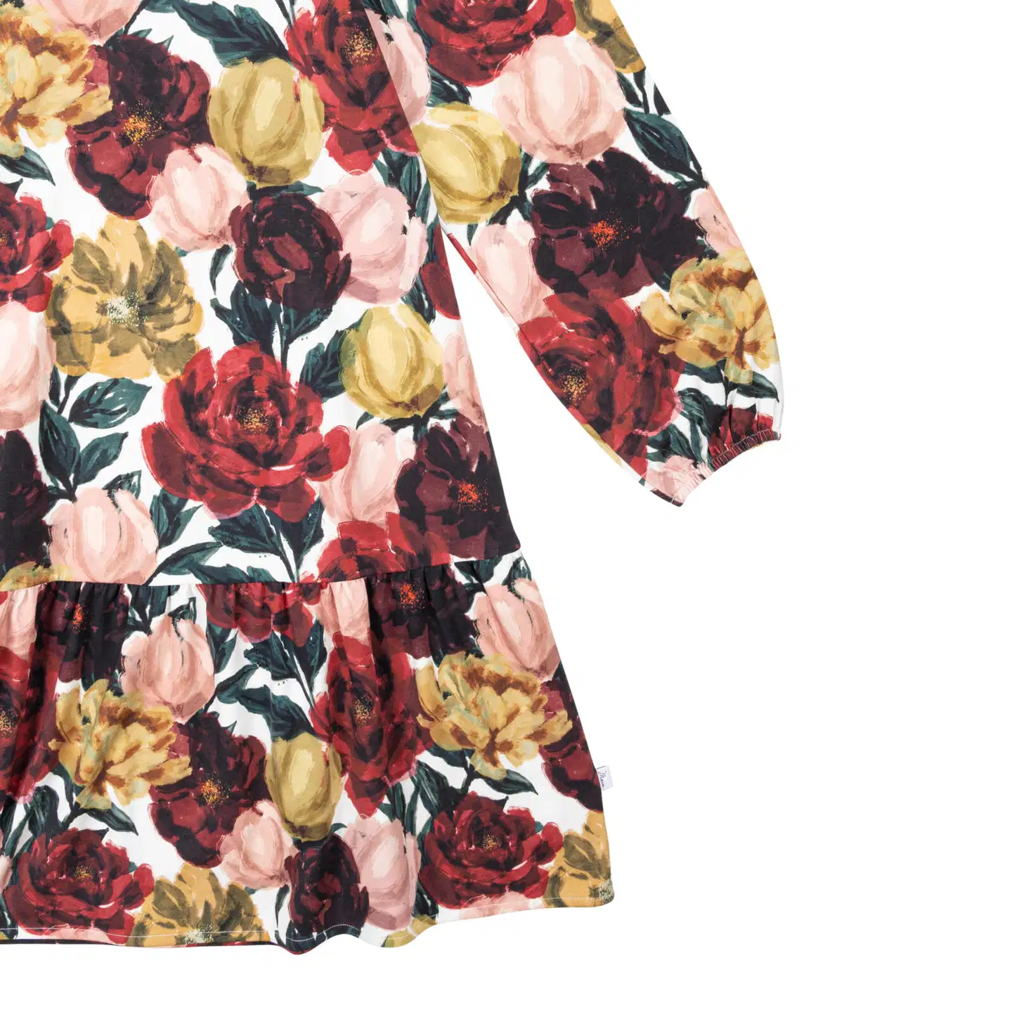 Maia family naisten mekko Laura Bloomy 206259 - tummanpunainen - 2