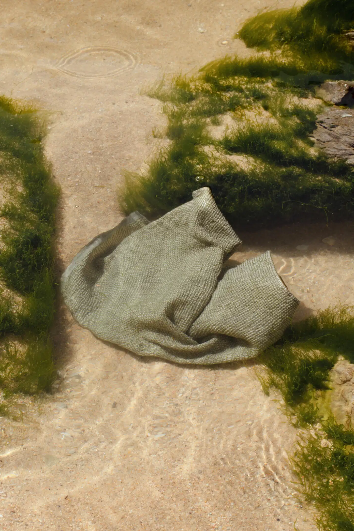 Lapuan Kankurit kylpypyyhe Terva 65x130 cm valko-oliivi - 4