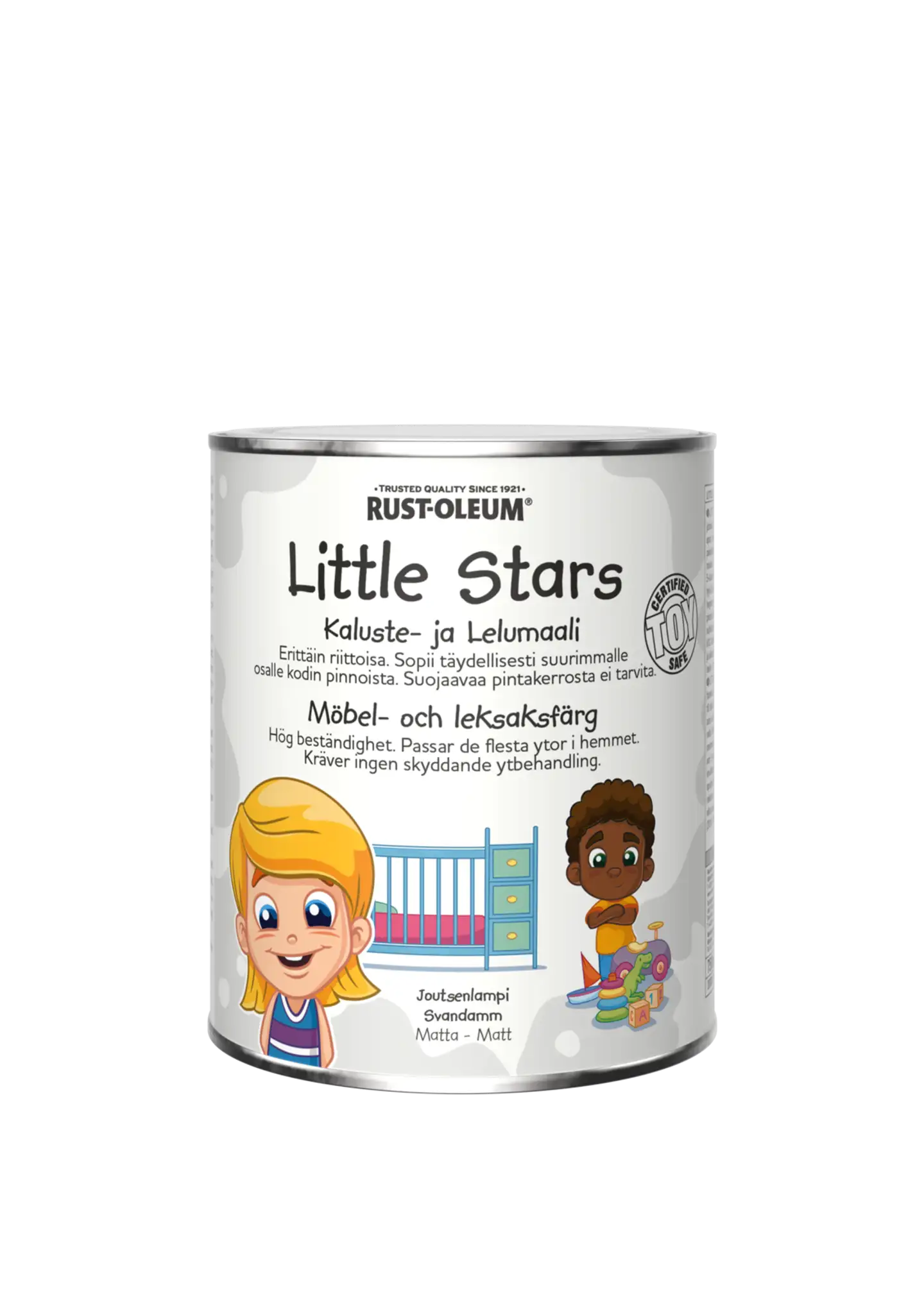 Rust-Oleum Little Stars Kaluste- ja Lelumaali 750ml Joutsenlampi