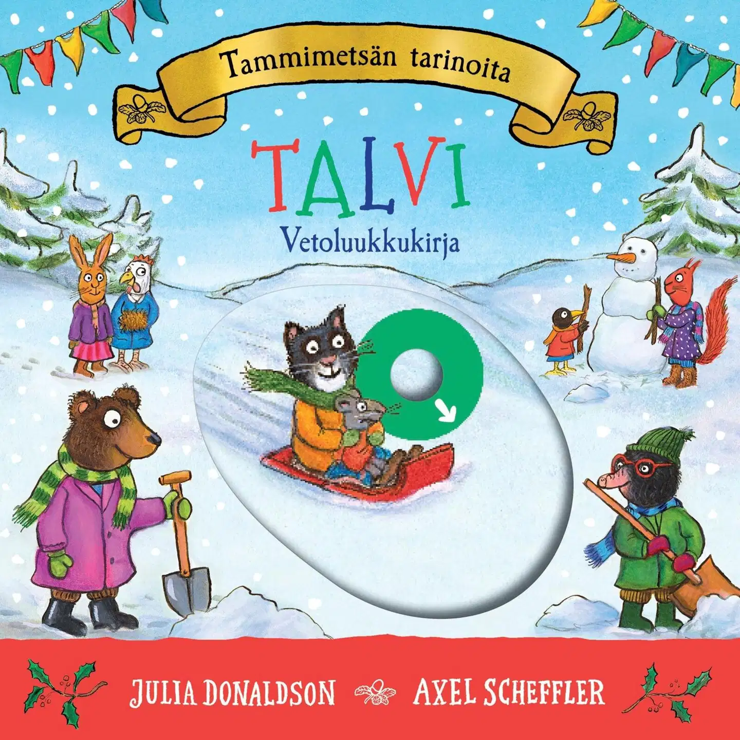 Donaldson, Tammimetsän tarinoita: Talvi-vetoluukkukirja