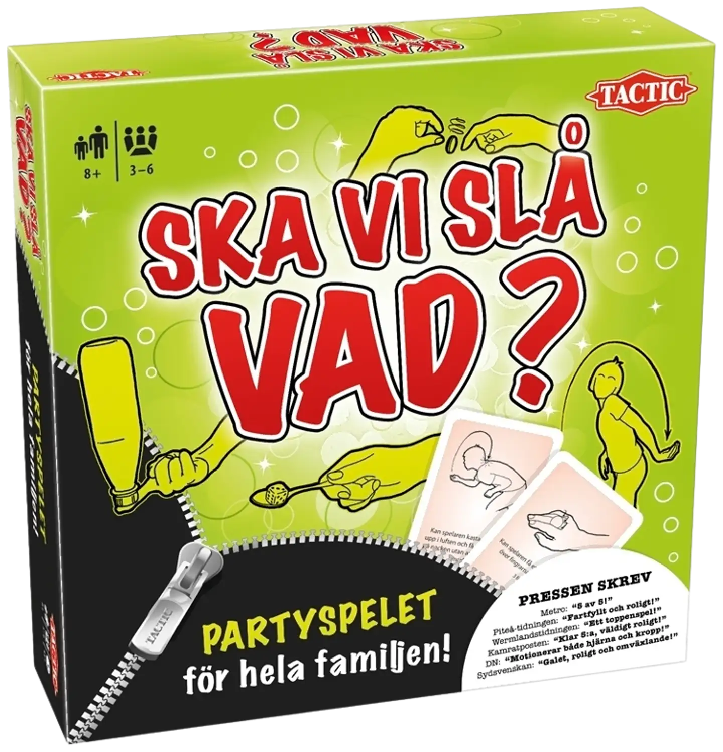 Tactic peli Ska vi slå vad? SE - 1