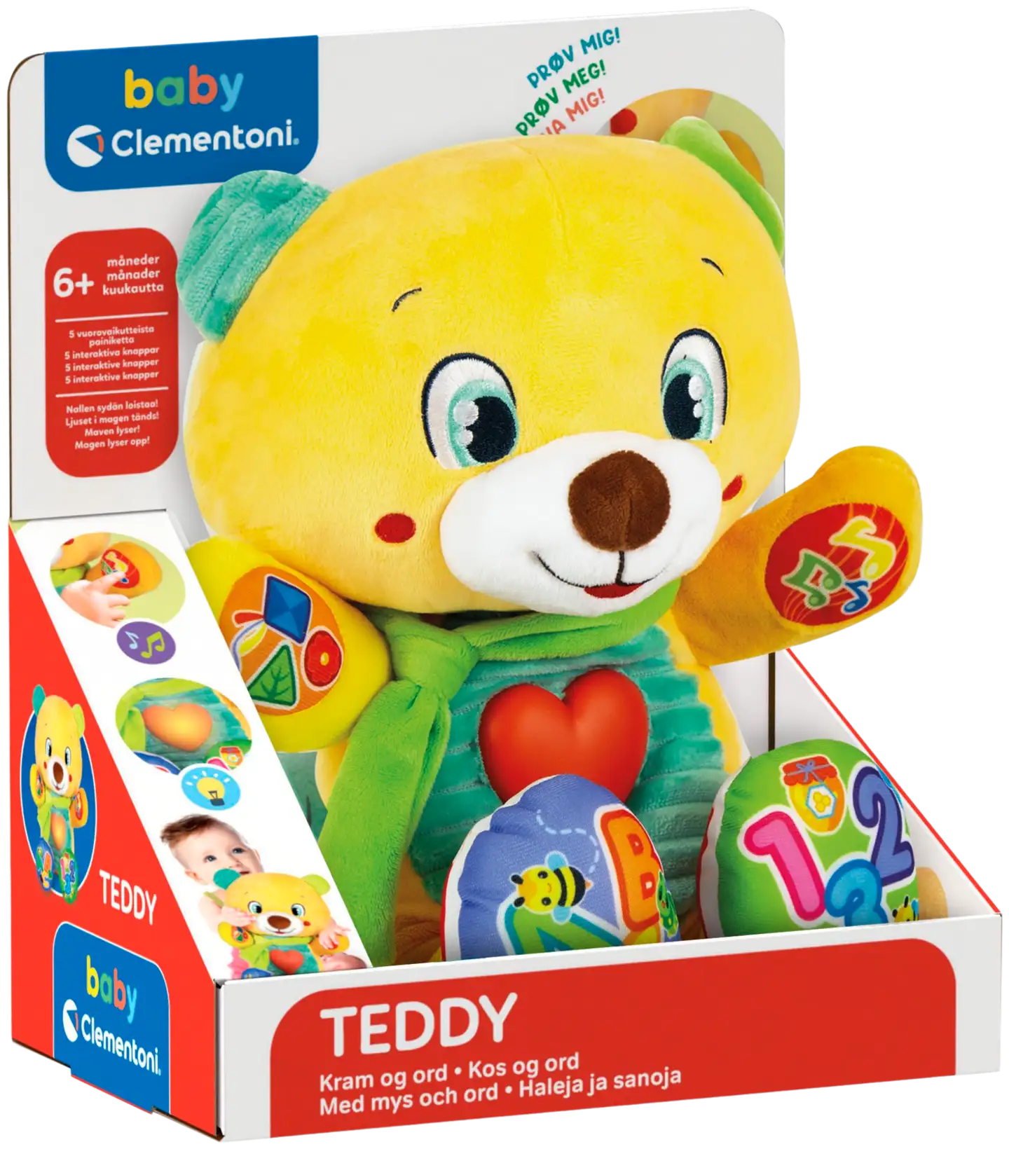 Clementoni Puhuva Lele Teddy-nalle - 1