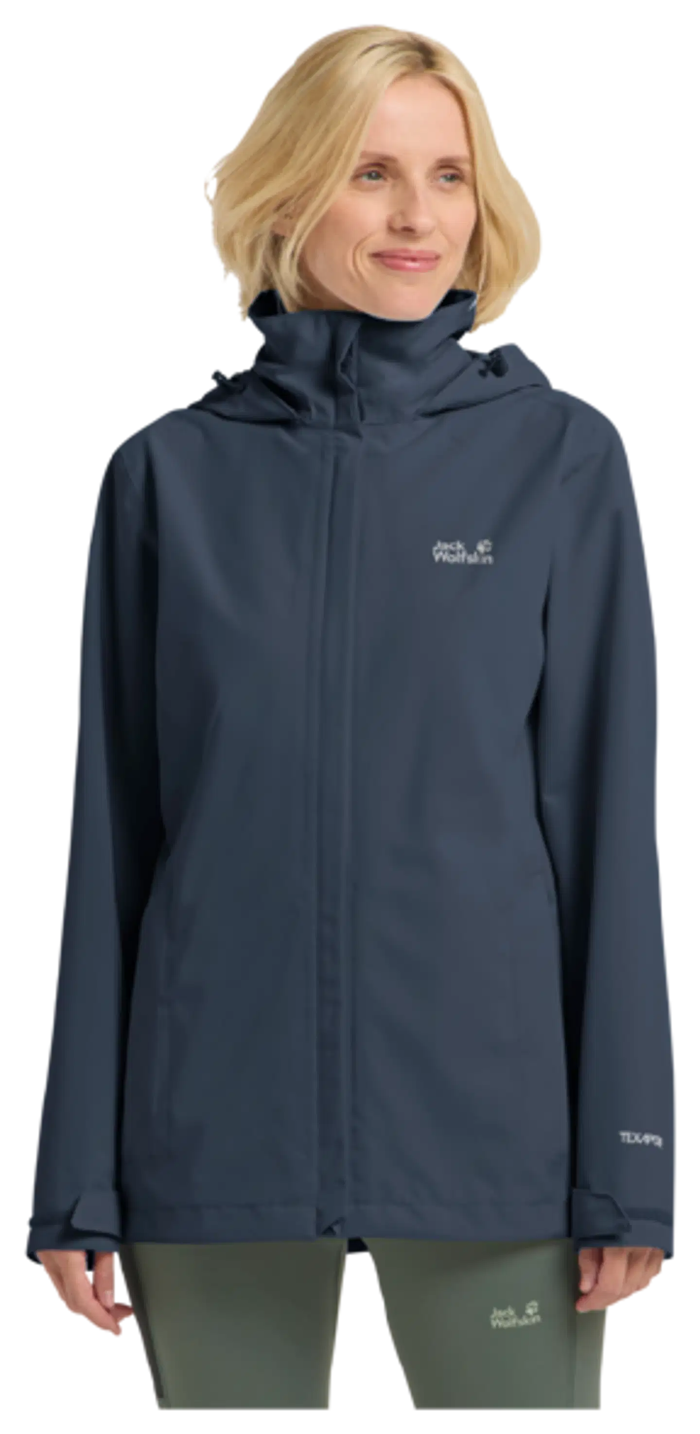 Jack Wolfskin naisten kuoritakki Trailtime - Midnight Sky - 7