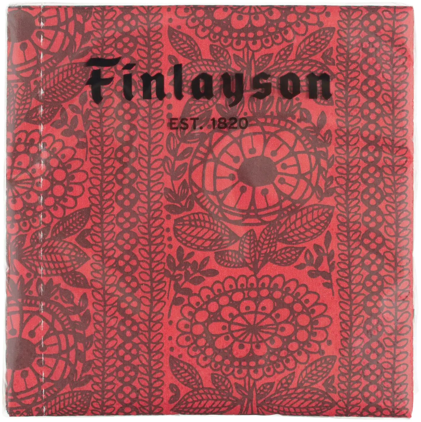 Finlayson Taimi punainen lautasliina 20kpl/24cm