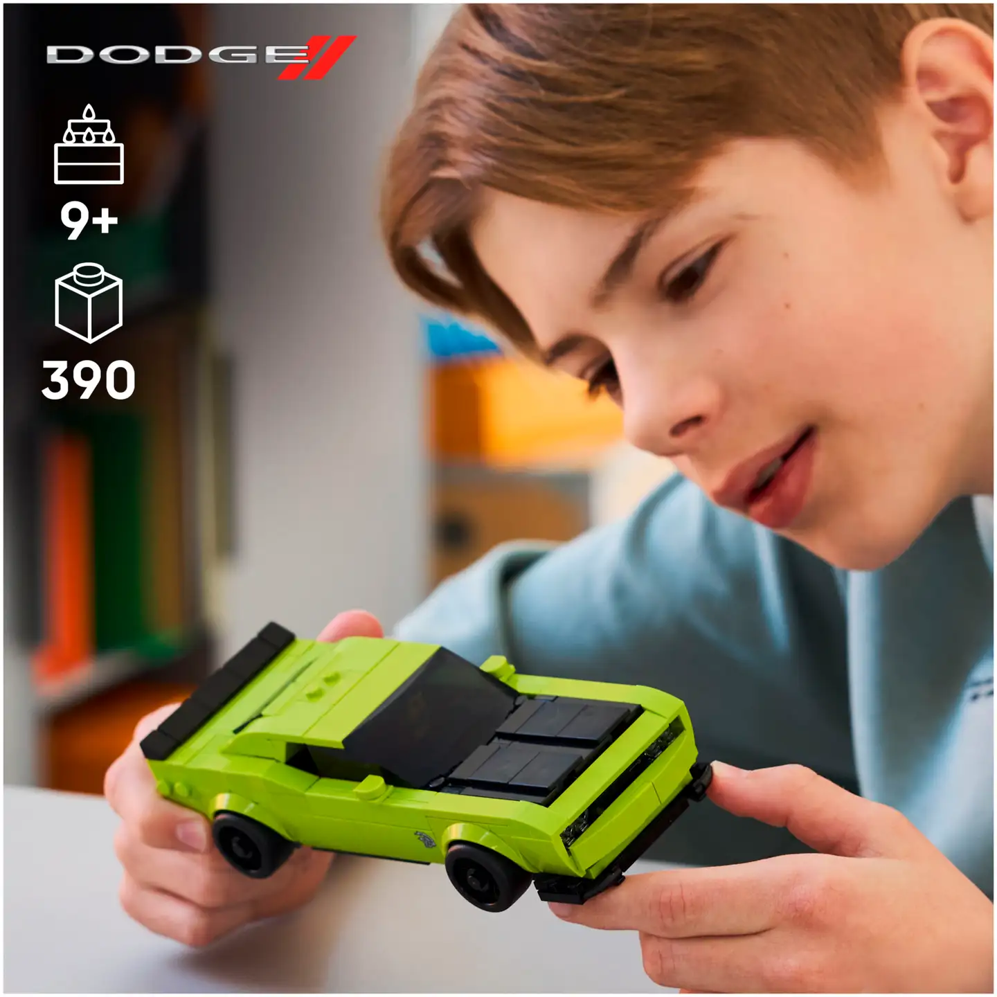 LEGO Speed Champions 77237 Dodge Challenger SRT Hellcat urheiluauto - 9